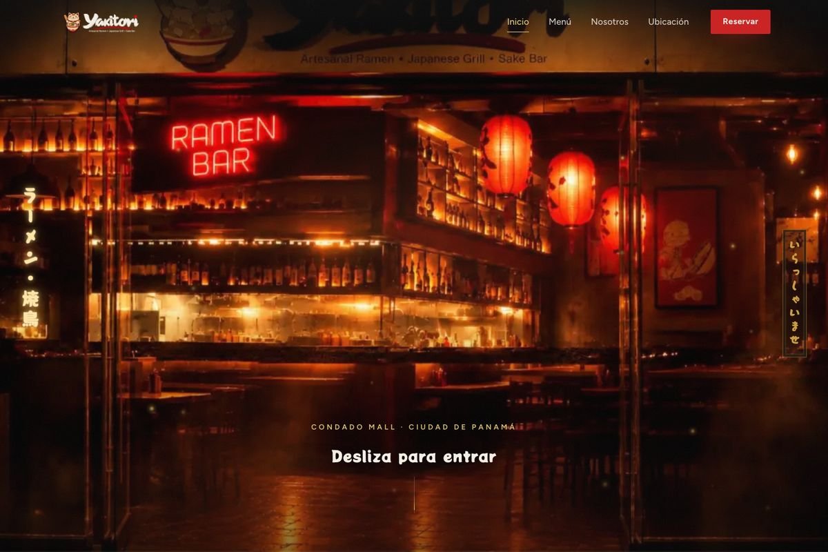 Página web de Yakitori